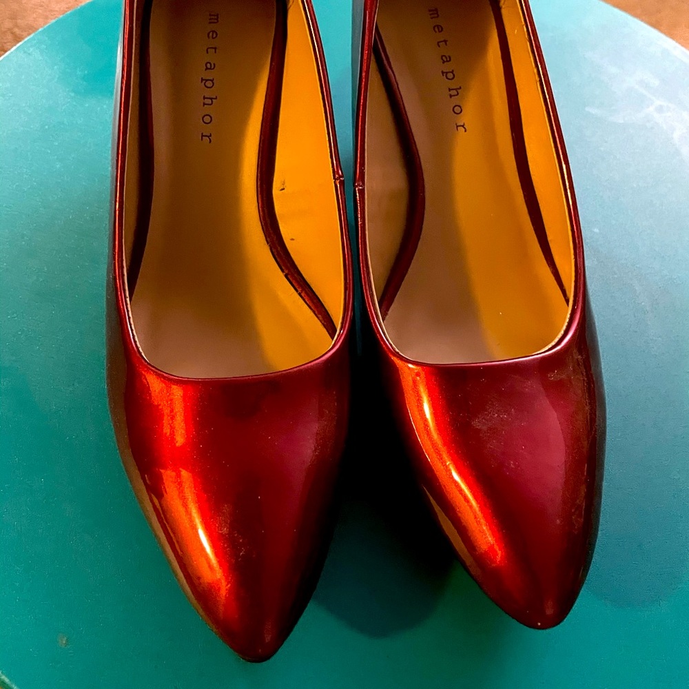 Maroon Short Heels